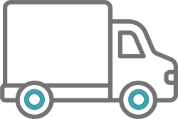 icône camion pour le transport marché de Mtech2S.