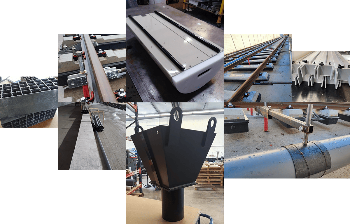 Montage photos de plusieurs réalisations par Mtech2S.